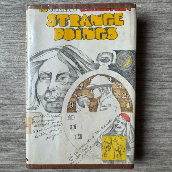 Strange Doings R.A. Lafferty HC First Edition Scribner's 1972 Sci Fi Book Rare - Picture 1 of 7